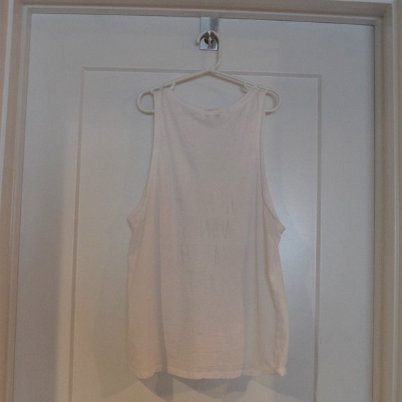 Aritzia Talula Heart Wants Tank Top White - Picture 4 of 4